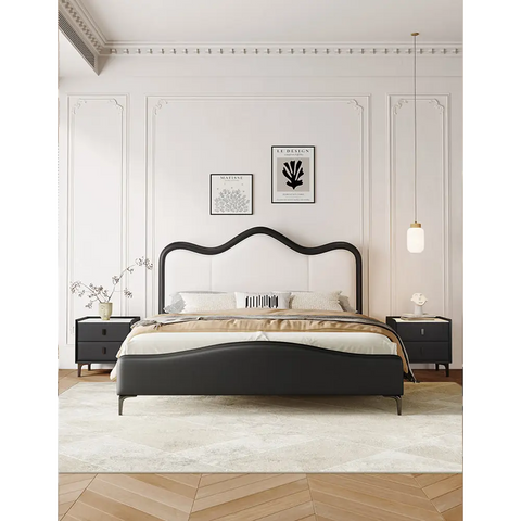 Badham King Size / Super King Size Bed Leather