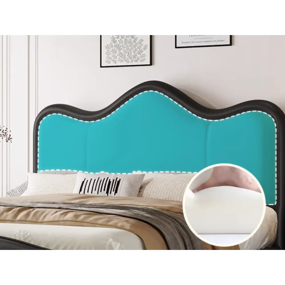 Badham King Size / Super King Size Bed Leather