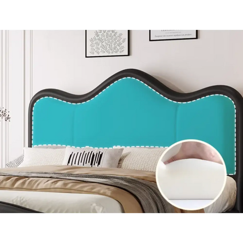 Badham King Size / Super King Size Bed Leather