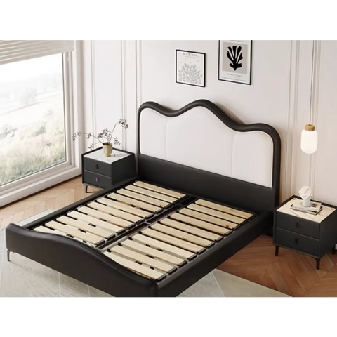 Badham King Size / Super King Size Bed Leather