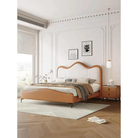 Badham King Size / Super King Size Bed Leather