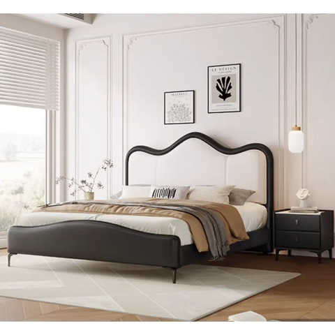 Badham King Size / Super King Size Bed Leather