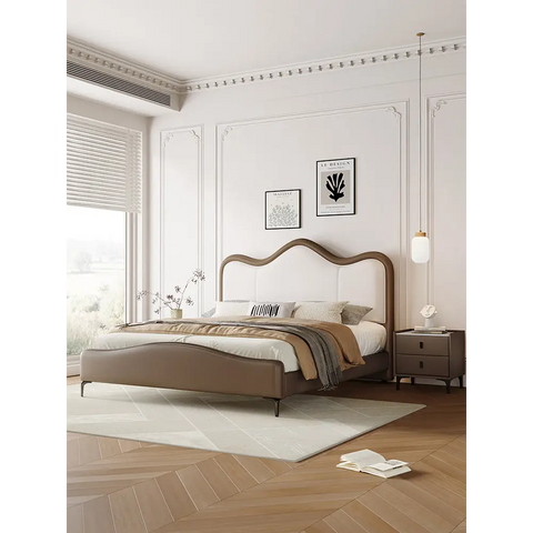 Badham King Size / Super King Size Bed Leather