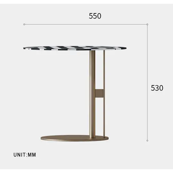 Bagley Side Table Stainless Steel