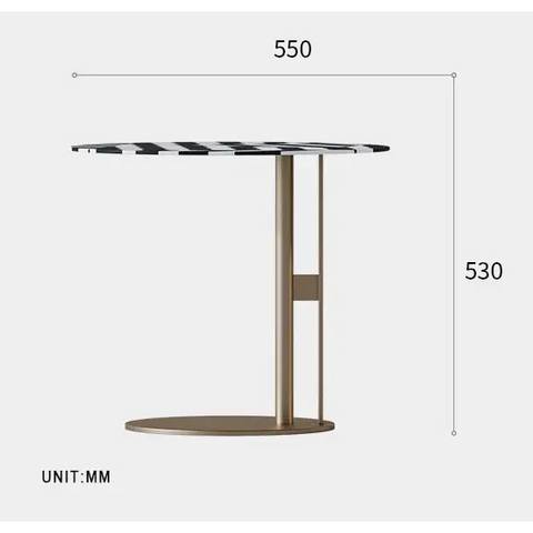 Bagley Side Table Stainless Steel