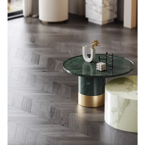 Bain Coffee Table Set Marble