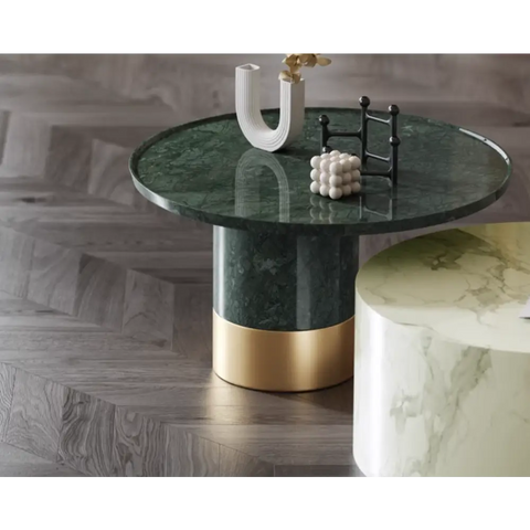 Bain Coffee Table Set Marble