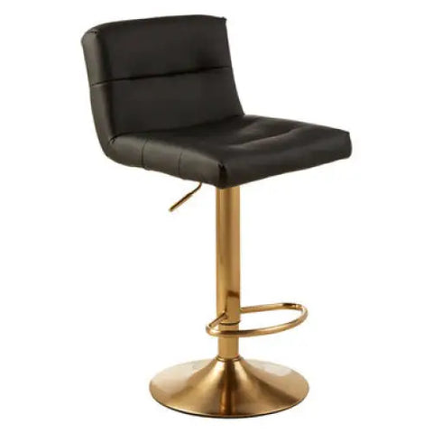 Baina Black Seat Bar Stool