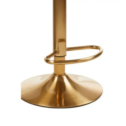 Baina White Seat Bar Stool