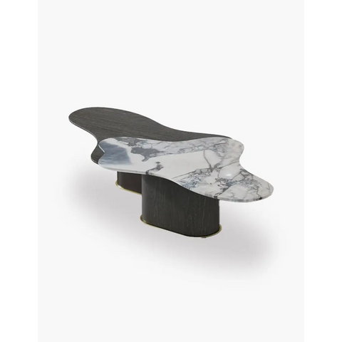 Baines Coffee Table Set Marble