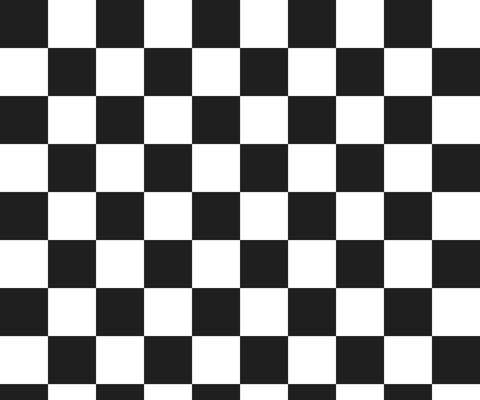 Black and white checkerboard pattern on bakersfield durable vinyl floor mat perfect for kitchens and entryways