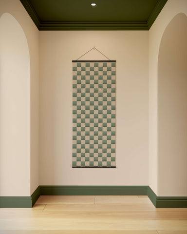 Chequerboard Pattern Tapestry