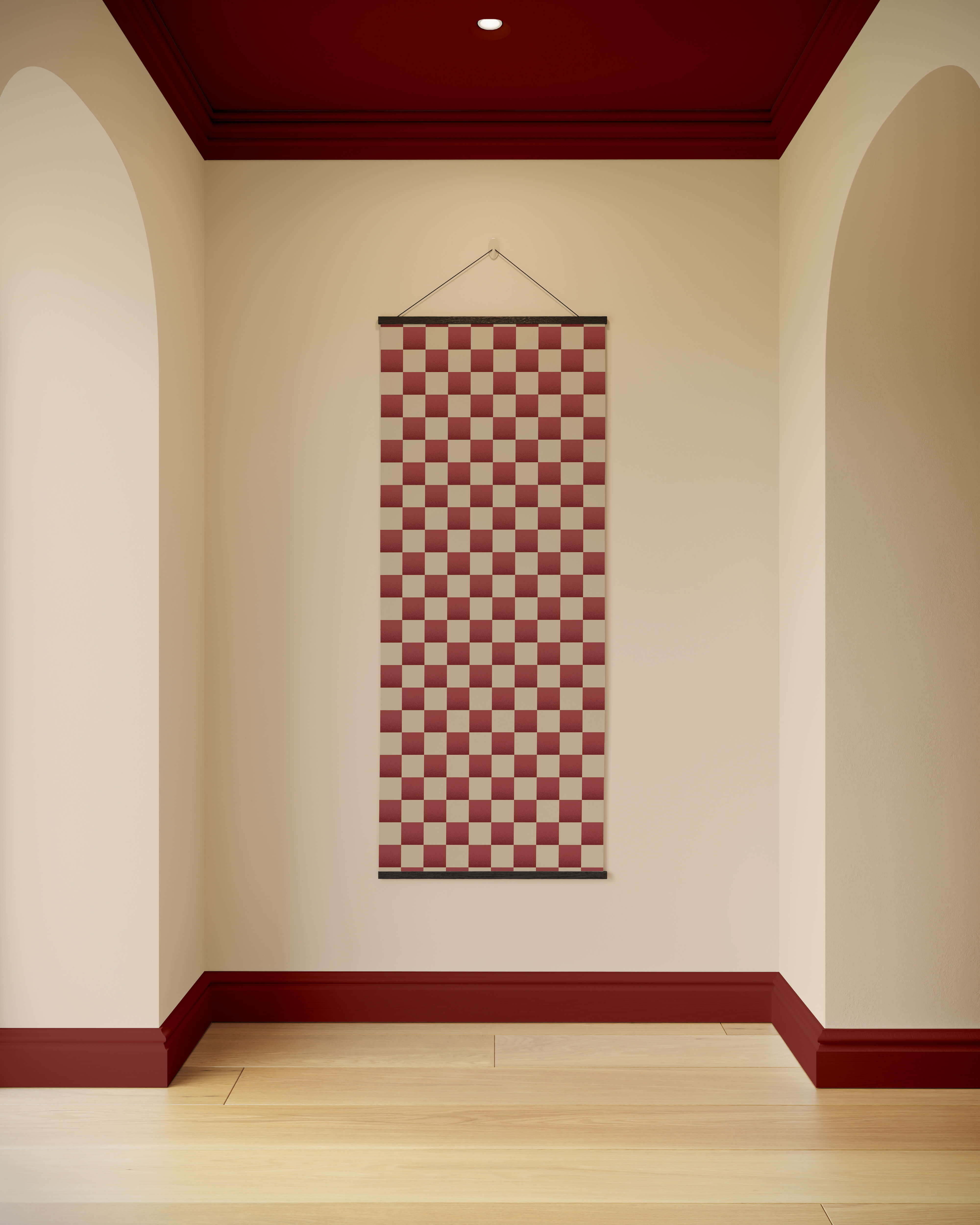 Chequerboard Pattern Tapestry