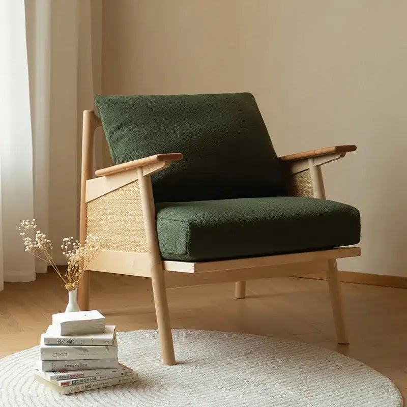 Balino Chair - Green - Arm Chair