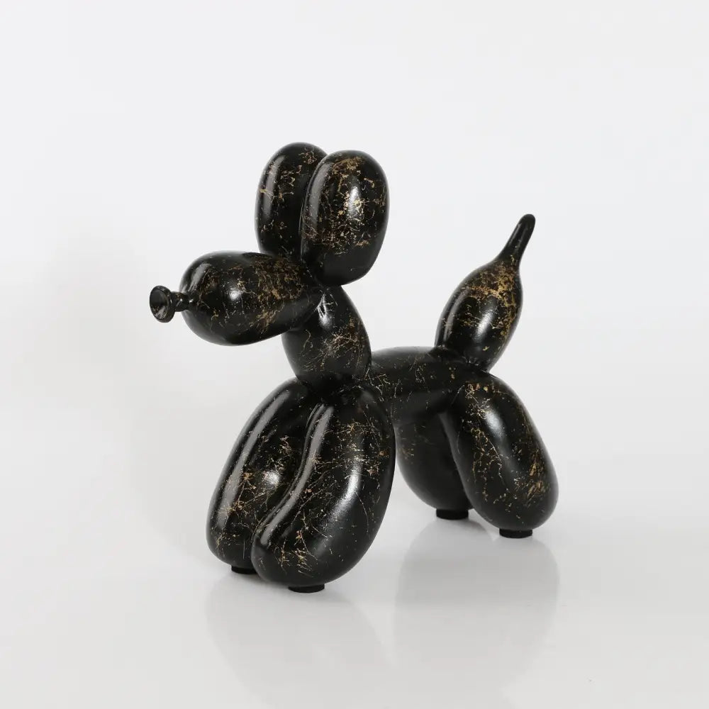 Ballon Dog - Paint Detail -Ornament - Large 14’’ / Black & Gold - Ornament
