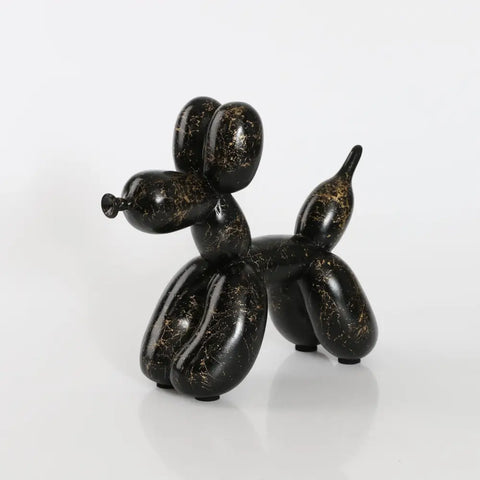 Ballon Dog - Paint Detail -Ornament - Large 14’’ / Black & Gold - Ornament