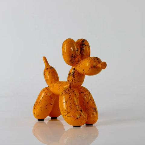 Ballon Dog - Paint Detail -Ornament - Large 14’’ / Orange - Ornament