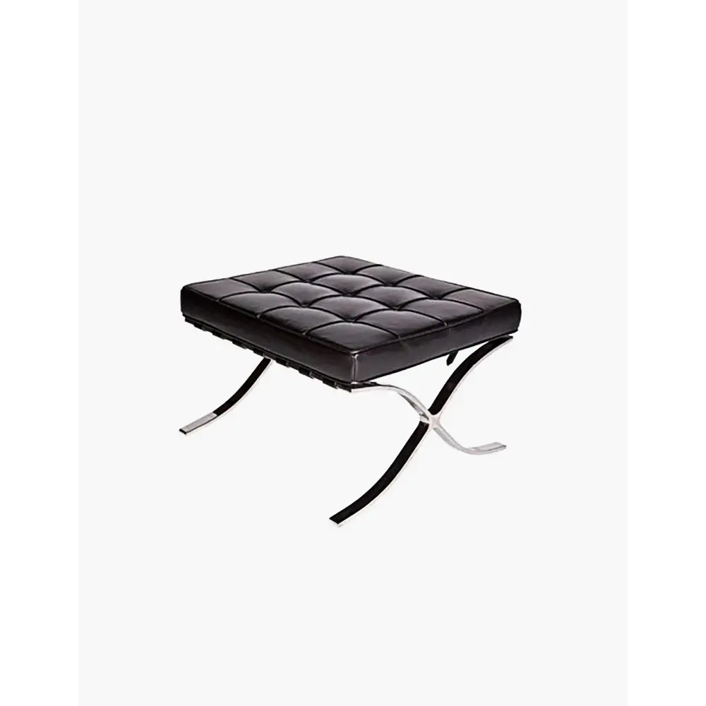Barcelona Ottoman Real Leather