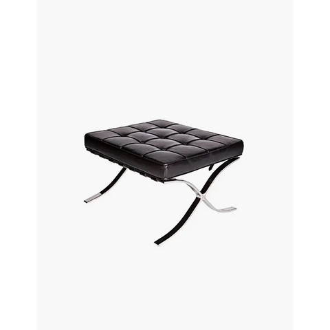 Barcelona Ottoman Real Leather