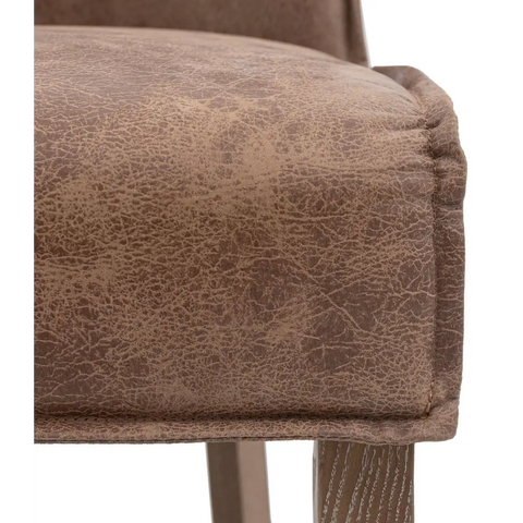 Barn Bar Stool x 2 - Brown - Bar Stool