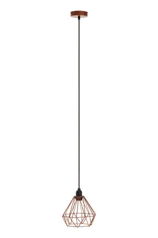 Bartol Copper Metal Wire Pendant Light