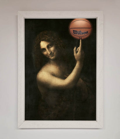 Basketball Renaissance Altered Framed Print