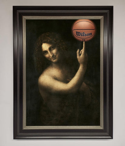 Basketball Renaissance Altered Framed Print