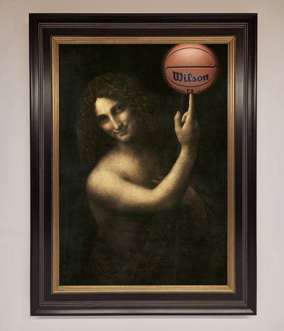 Basketball Renaissance Altered Framed Print