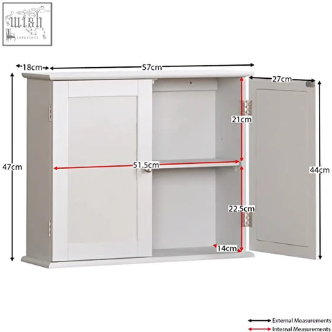 Gray painted wooden bath vida priano bathroom cabinet with two door mirrored design and one open shelf inside wall mounted