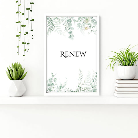 Bathroom Decor Green | Set of 3 wall art prints