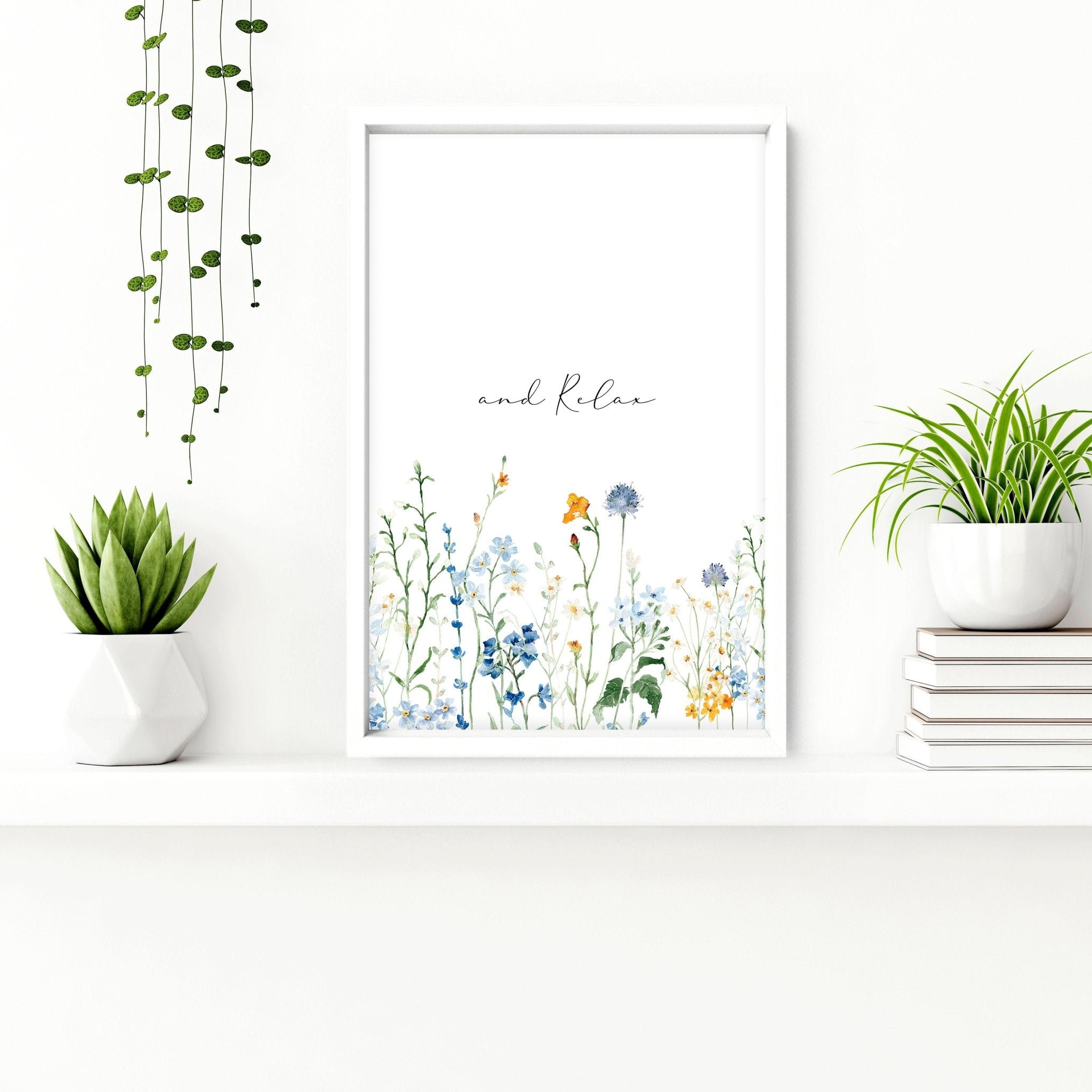 Bathroom Decor Small | Set of 2 wall art prints
