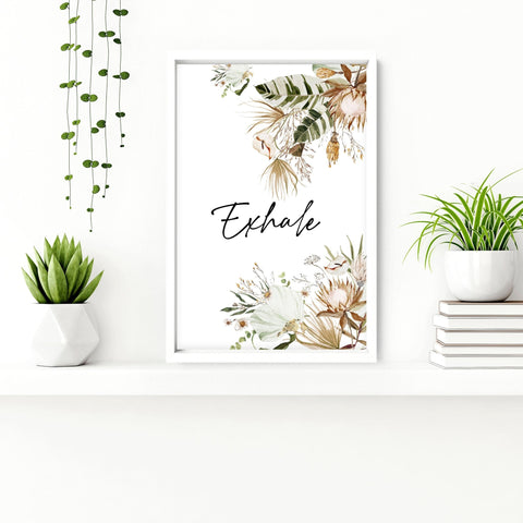 Bathroom pictures for walls | Set of 2 prints