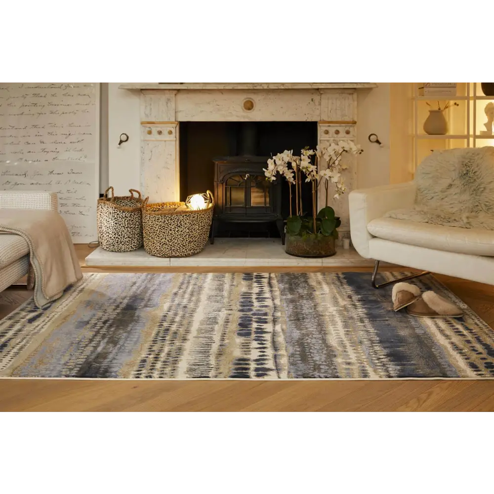 Batik Multicolour Abstract Rug - Rugs