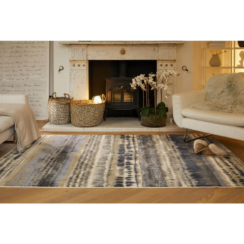 Batik Multicolour Abstract Rug - Rugs