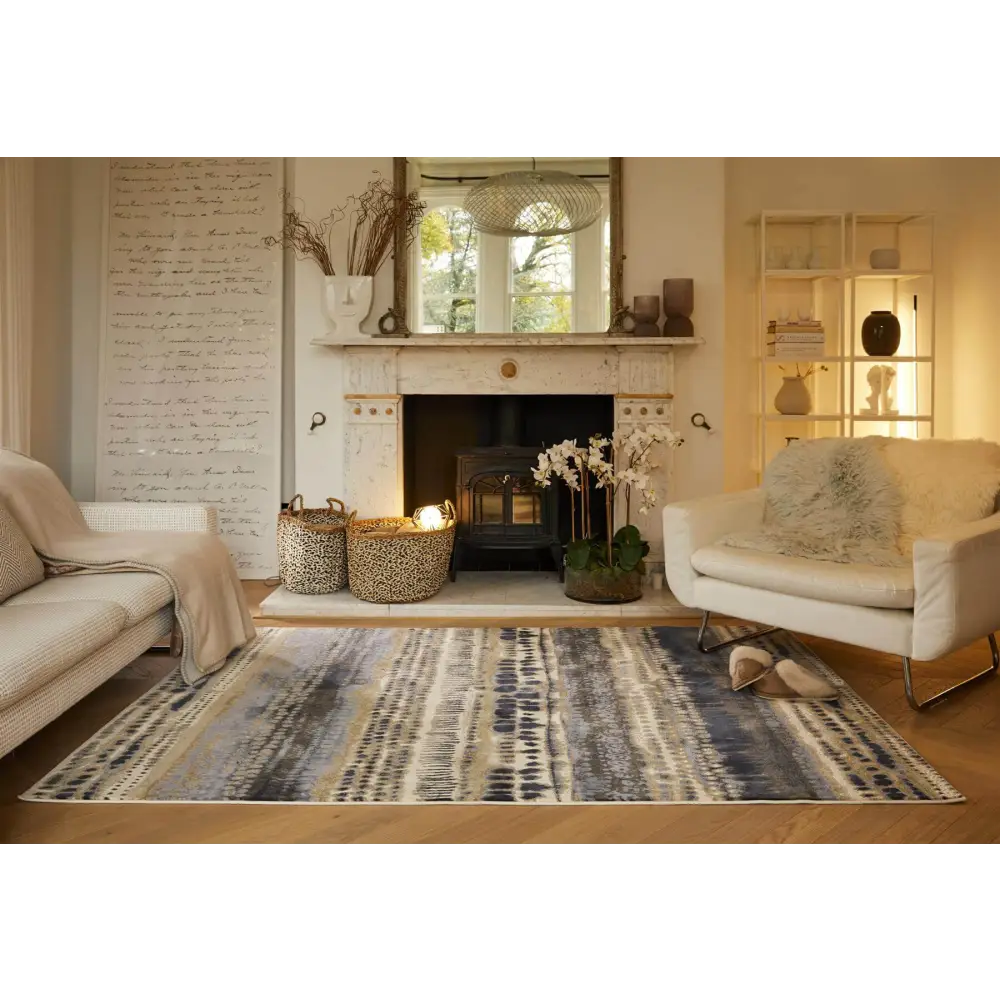 Batik Multicolour Abstract Rug - Rugs