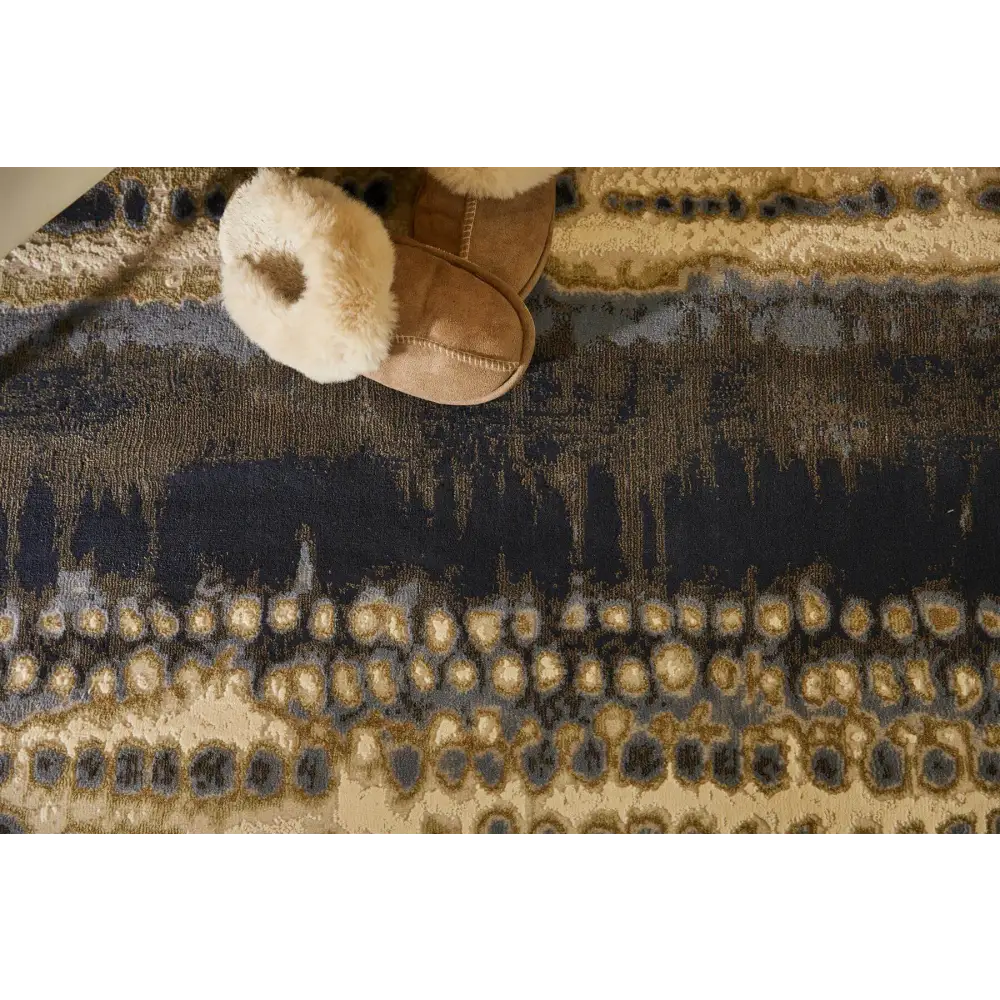 Batik Multicolour Abstract Rug - Rugs