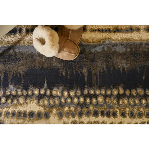 Batik Multicolour Abstract Rug - Rugs