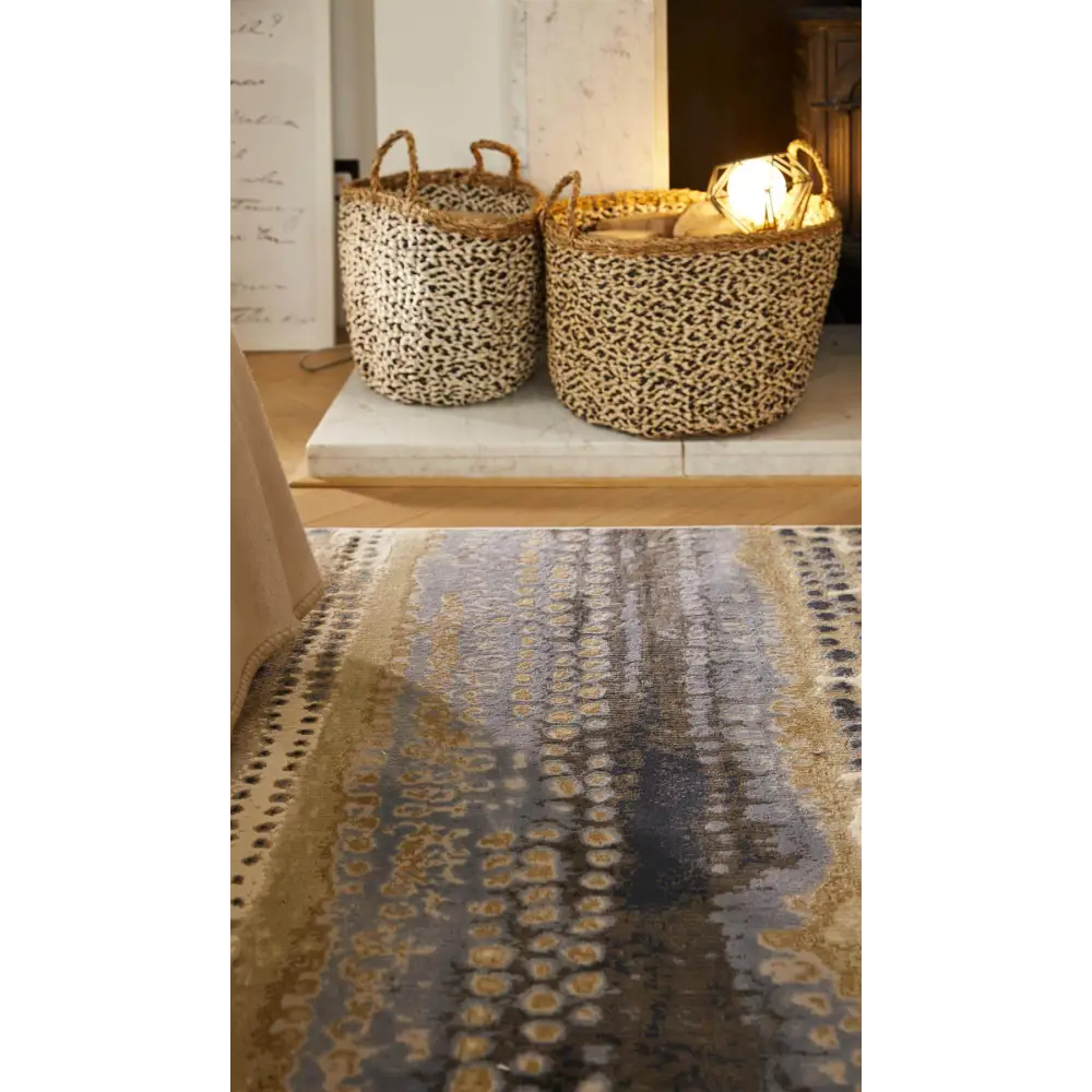 Batik Multicolour Abstract Rug - Rugs