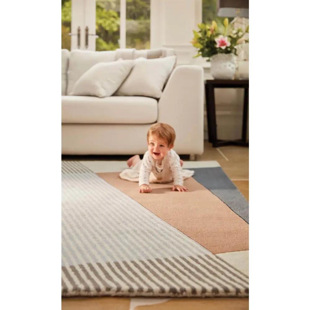 Bauhaus Abstract Wool Rug | 4 - Rugs