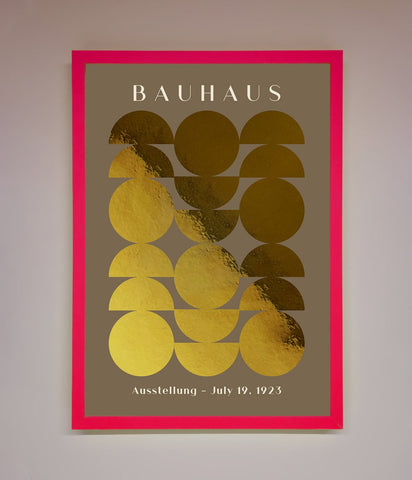 Bauhaus Foil Print