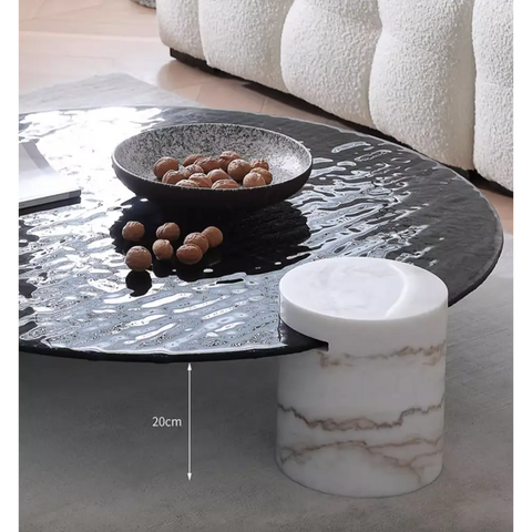 Baxter Coffee Table, Wave Top｜ DC Concept