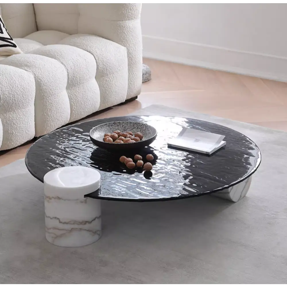 Baxter Coffee Table, Wave Top｜ DC Concept