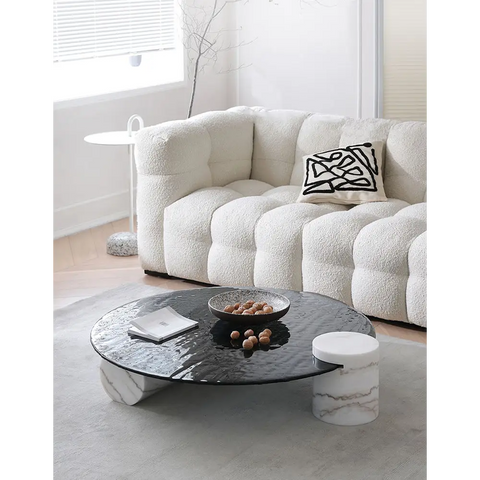 Baxter Coffee Table, Wave Top｜ DC Concept