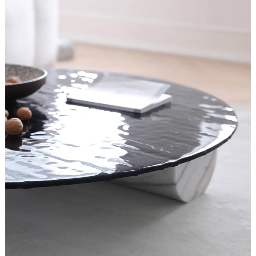 Baxter Coffee Table, Wave Top｜ DC Concept