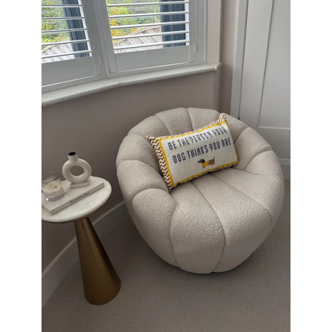 Be The Person Your Dog Thinks You Are Needlepoint Cushion - Cushion