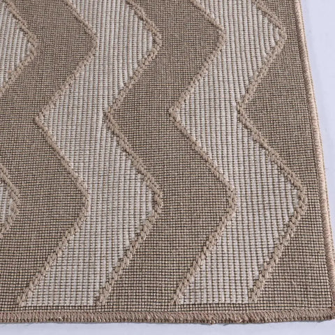 Beige Jute Looking Washable Rugs - Rugs