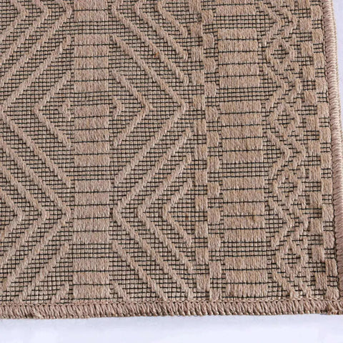 Beige Jute Looking Washable Rugs - Rugs