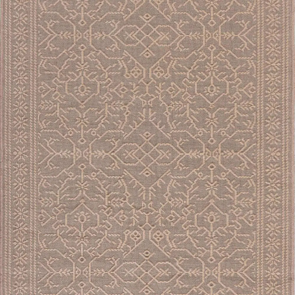 Beige Jute Looking Washable Rugs - Rugs