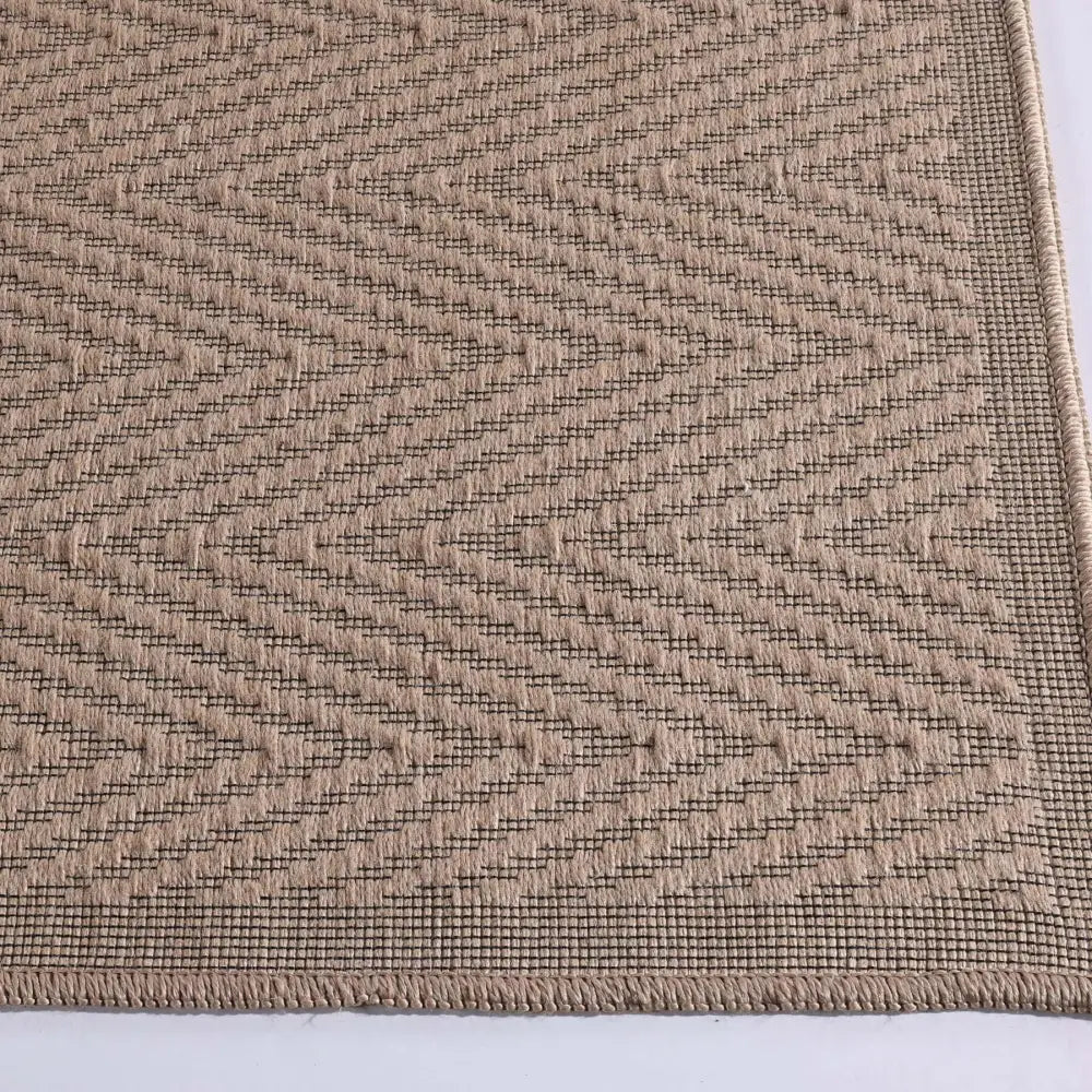 Beige Jute Looking Washable Rugs - Rugs