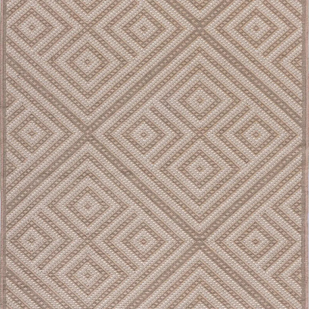 Beige Jute Looking Washable Rugs - Rugs